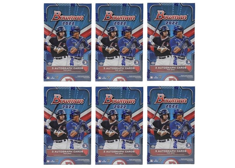 Buy 2022 Bowman 棒球 HTA 趣味珍藏盒 6盒組