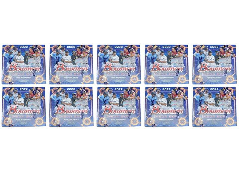 Buy 2022 Bowman Baseball Mega Box 10x Lot