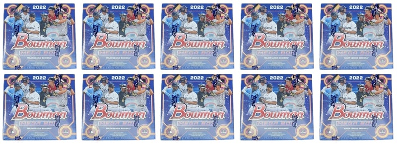 2022-bowman-baseball-mega-box-10x-lot