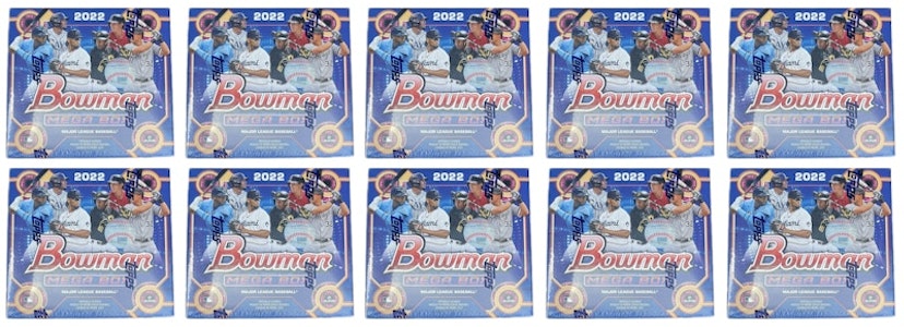 2022 Bowman メガボックス 10個セット (2022 Bowman Mega Box 10-ko Setto)
Buy 2022 Bowman メガボックス 10個セット (2022 Bowman Mega Box 10-ko Setto)