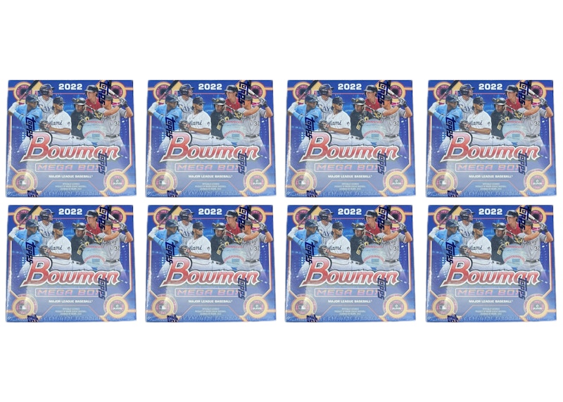 Buy 2022 Bowman Baseball Mega Box 8x Lot Kotak Mega