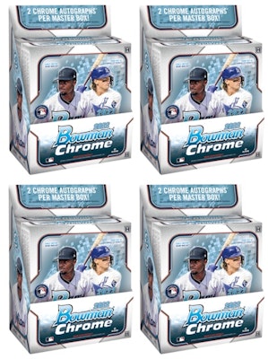 2022 Bowman Chrome Baseball Hobby Box 4x Lot Buy 2022 Bowman Chrome Baseball Hobby Box 4x Lot