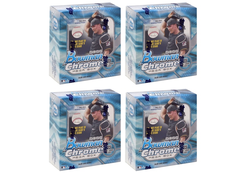 2022 Bowman Chrome Baseball Mega Box 4x Lot