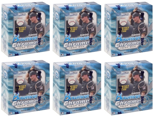 2022 Bowman Chrome Baseball Mega Box 6x Lot Buy 2022 Bowman Chrome Baseball Mega Box 6x Lot