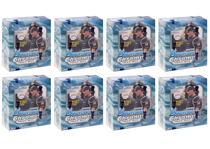 Buy 2022 Bowman Chrome Baseball Mega Box 8x Paket