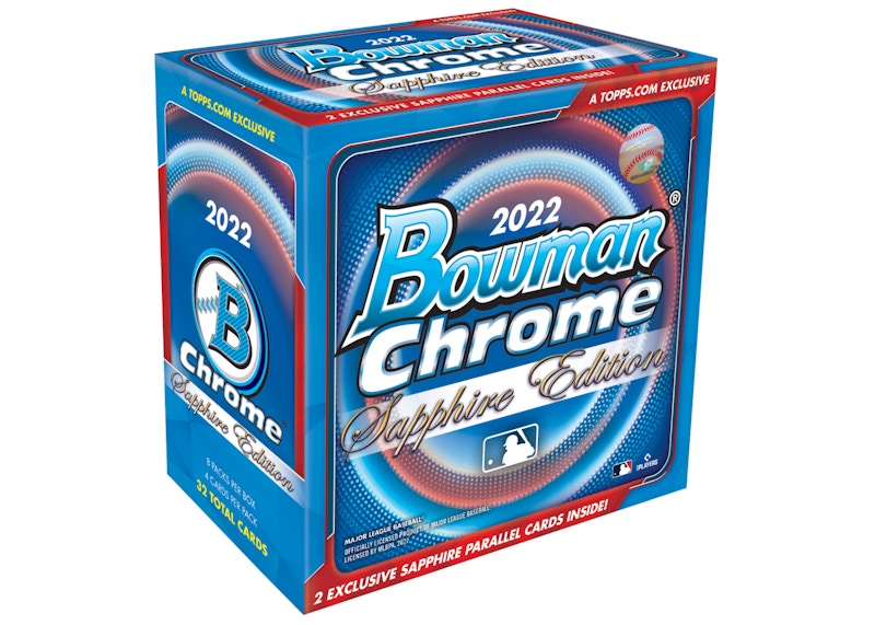 2022 Bowman Chrome Sapphire Edition Baseball Box