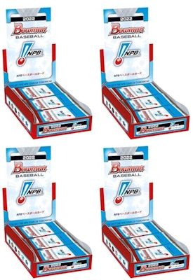 2022年Bowman日本職業棒球(NPB)棒球愛好箱4盒套裝 Buy 2022年Bowman日本職業棒球(NPB)棒球愛好箱4盒套裝