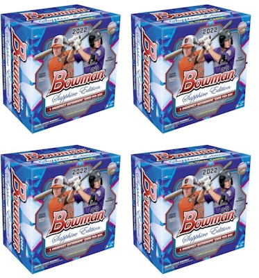 2022 Bowman Sapphire Edition Baseball Box 4x Lot Buy 2022 Bowman Sapphire Edition Baseball Box 4x Lot