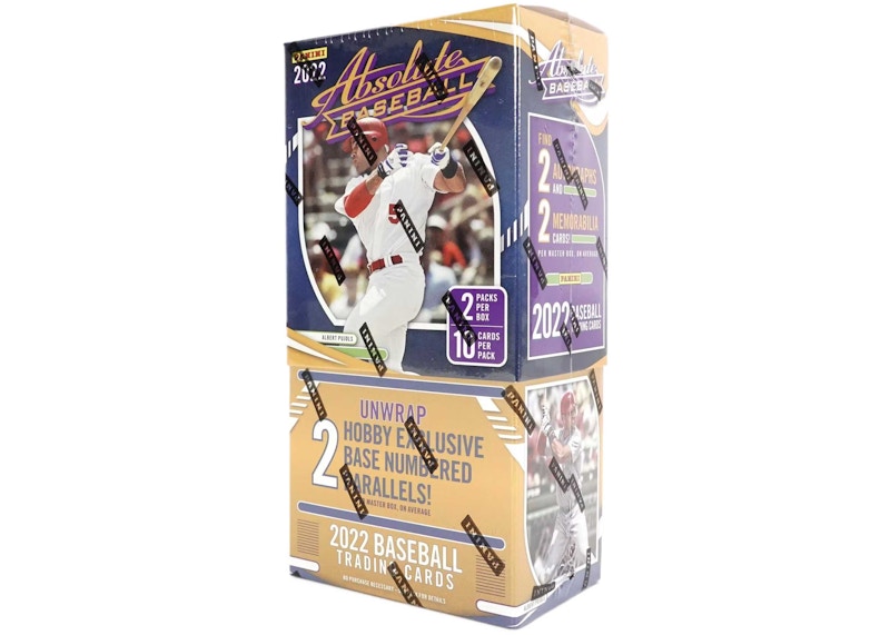 2022 Panini Absolute Baseball Hobby Box