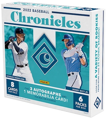 2022 Panini Chronicles Baseball Hobby Box Buy 2022 Panini Chronicles Baseball Hobby Box