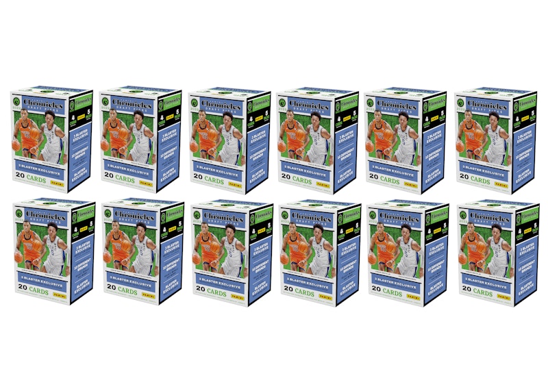 2022 Panini Chronicles Draft Picks Collegiate Basketball Blaster Box 12x Lot