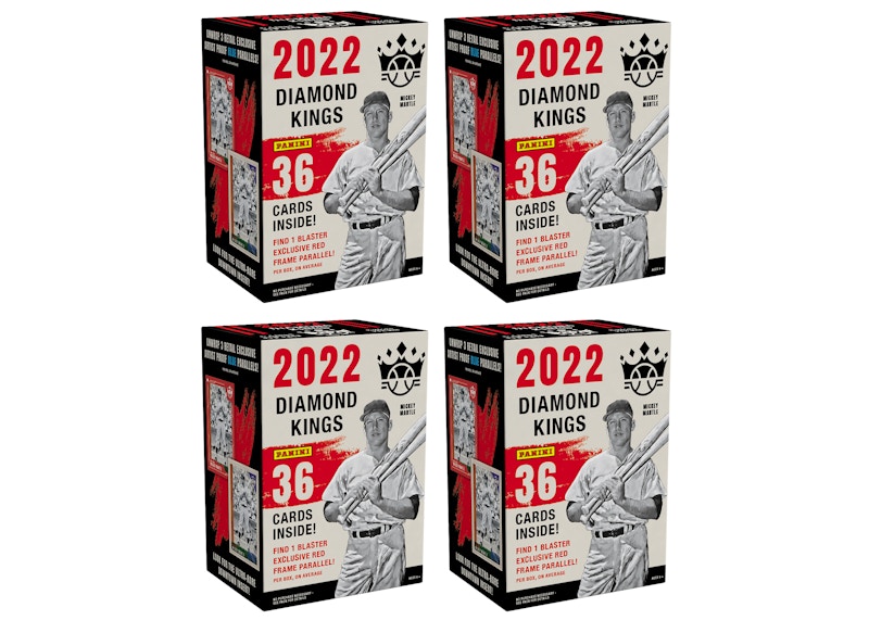 2022 Panini Diamond Kings Baseball Blaster Box 4x Lot