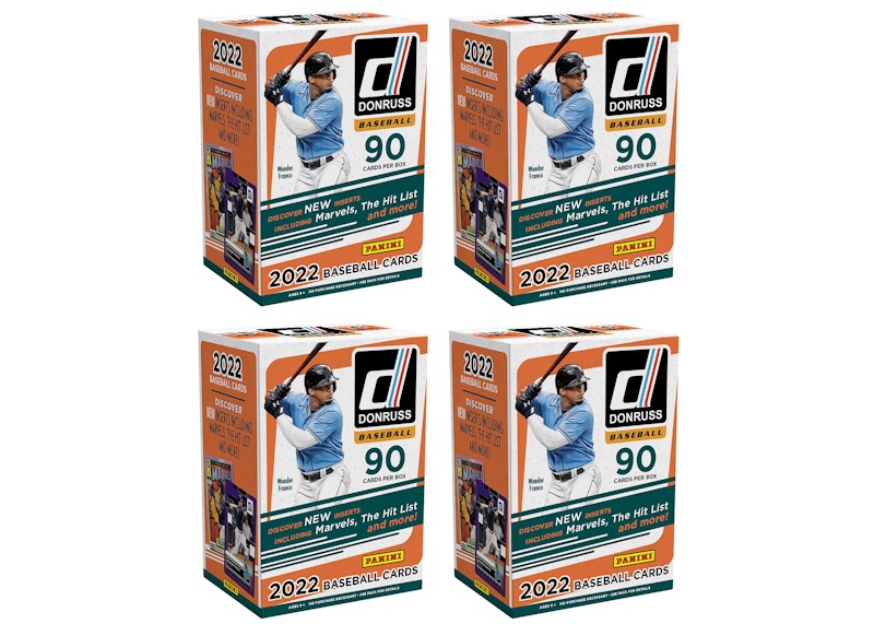 Buy 2022 Donruss野球ブラスター4箱セット (2022 Donruss yakyū burasutā 4-hako setto)
