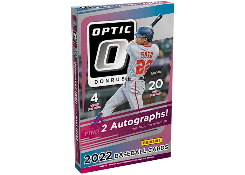 2022 Panini Donruss Optic Baseball Hobby Box