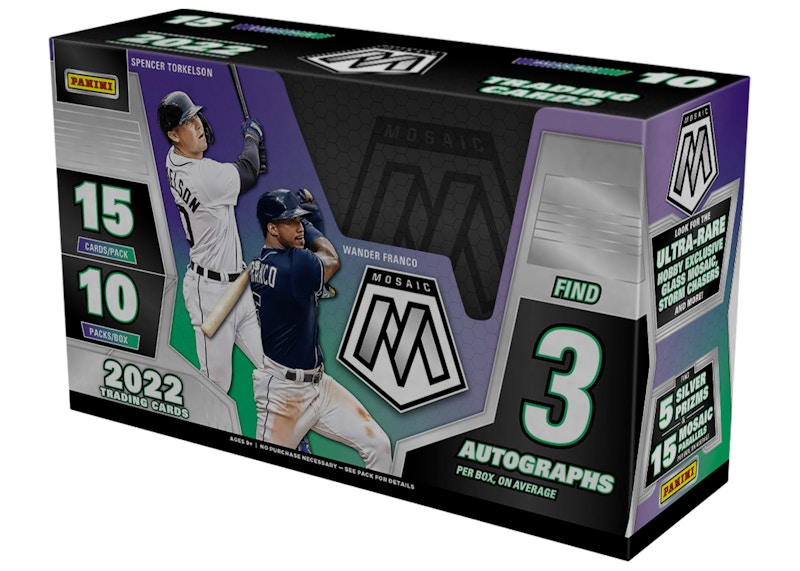 2022 Panini Mosaic Baseball Hobby Box