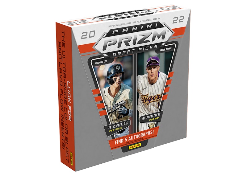 2022 Panini Prizm Draft Picks Collegiate Baseball Hobby Box