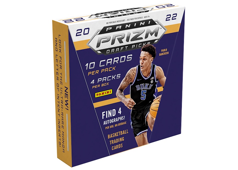 2022 Panini Prizm Draft Picks Collegiate Basketball Hobby Box