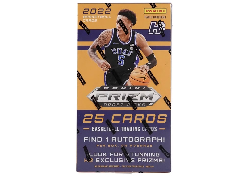 2022 Panini Prizm Draft Picks Collegiate Basketball H2 Hobby Hybrid Box