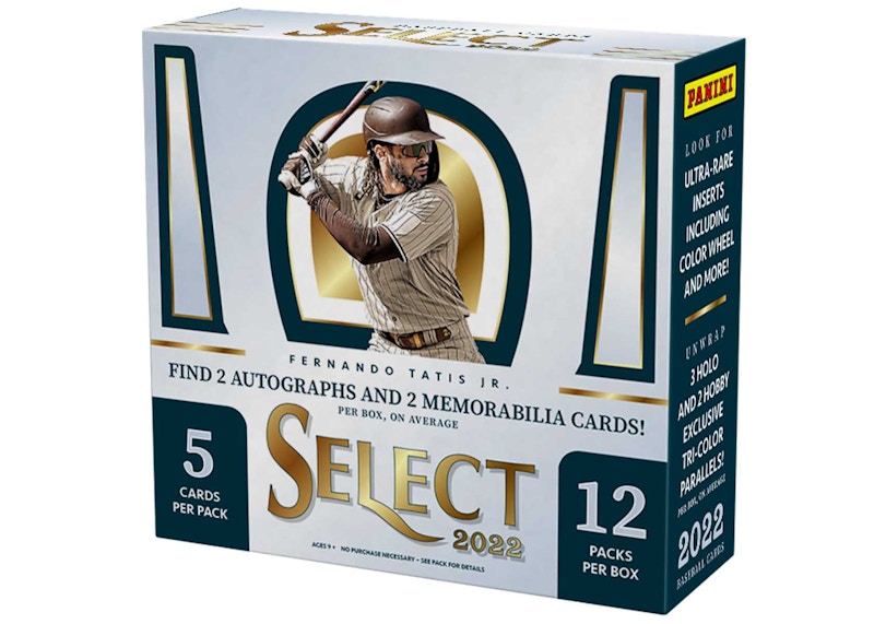 2022 Panini Select Baseball Hobby Box