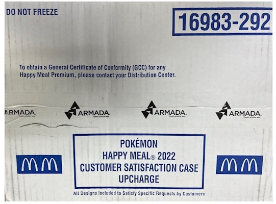 2022 Pokémon TCG McDonald's Happy Meal Match Battle Sealed Case of 150 Packs (Any Version) (US) Buy 2022 Pokémon TCG McDonald's Happy Meal Match Battle Sealed Case of 150 Packs (Any Version) (US)