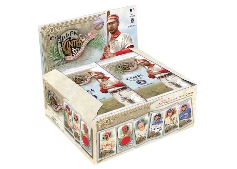 2022 Topps Allen & Ginter Baseball 24-Pack Retail Box