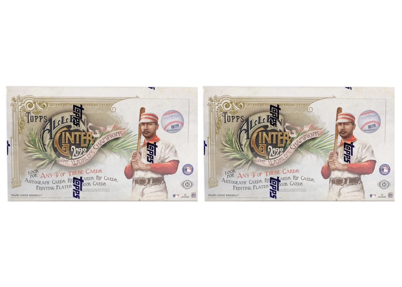 2022 Topps Allen & Ginter Baseball Hobby Box 2x Lot