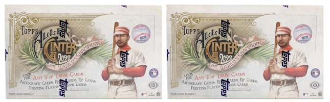 2022 Topps Allen & Ginter Baseball Hobby Box 2x Lot 2022 Topps Allen & Ginter Baseball Hobby Box 2x Lot