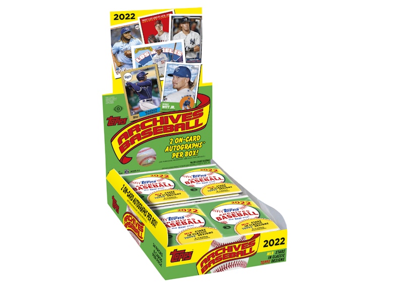 2022 Topps Archive Baseball Hobby Box