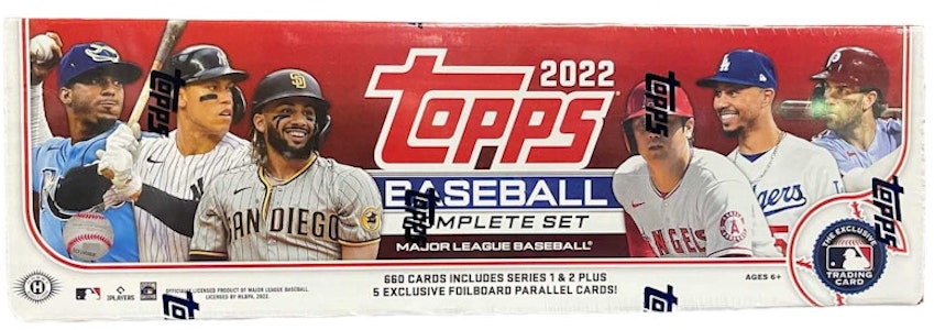 2022 Topps棒球全套装(爱好者红色款) Buy 2022 Topps棒球全套装(爱好者红色款)