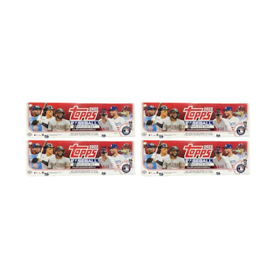 2022 Topps Baseball Complete Factory Set (Hobby Red) 4x Lot
