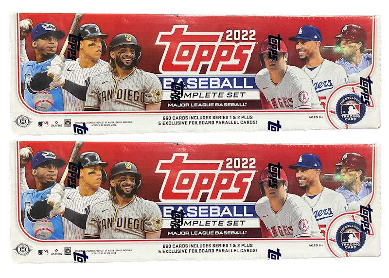 2022 Topps Baseball Complete Factory Set (Hobby Red) 2x Lot