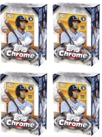 2022 Topps Chrome Baseball Blaster Box 4x Lot 2022 Topps Chrome Baseball Blaster Box 4x Lot