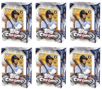 2022 Topps Chrome Baseball Blaster Box Paket 6x Lot Buy 2022 Topps Chrome Baseball Blaster Box Paket 6x Lot