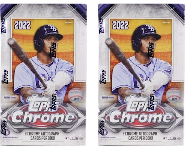 Caja Hobby de Béisbol 2022 Topps Chrome 2x Lote (Sin Pack de Bonificación) Buy Caja Hobby de Béisbol 2022 Topps Chrome 2x Lote (Sin Pack de Bonificación)