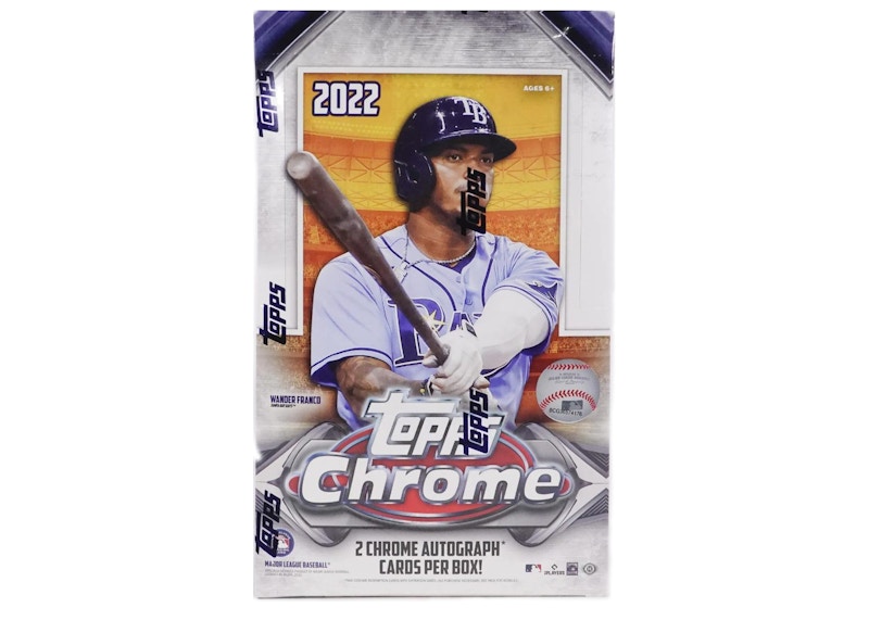 Buy 2022 Topps Chrome Baseball Hobby Box (Tanpa Bonus Pack)
