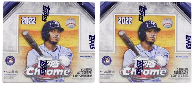 Caja Jumbo Hobby HTA Topps Chrome Baseball 2022 2x Lote (Sin Pack Adicional). Buy Caja Jumbo Hobby HTA Topps Chrome Baseball 2022 2x Lote (Sin Pack Adicional).