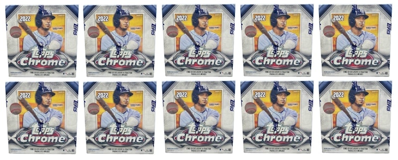 2022-topps-chrome-baseball-mega-box-10x-lot