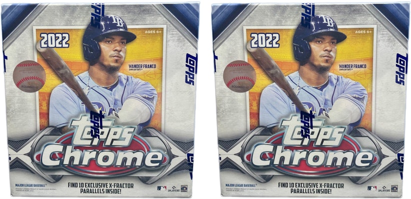 2022 Topps Chrome Baseball Mega Box 