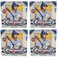2022 Topps Chrome Baseball Mega Box 4x Lot 2022 Topps Chrome Baseball Mega Box 4x Lot