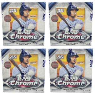 Lote de 4 Cajas Mega 2022 Topps Chrome Béisbol Buy Lote de 4 Cajas Mega 2022 Topps Chrome Béisbol