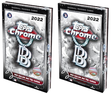 2022 Topps Chrome Ben Baller 棒球箱 2x整箱 Buy 2022 Topps Chrome Ben Baller 棒球箱 2x整箱