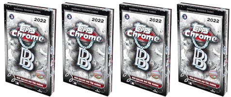 2022 Topps Chrome Ben Baller Baseball Hobby Box 4x Lot 2022 Topps Chrome Ben Baller Baseball Hobby Box 4x Lot