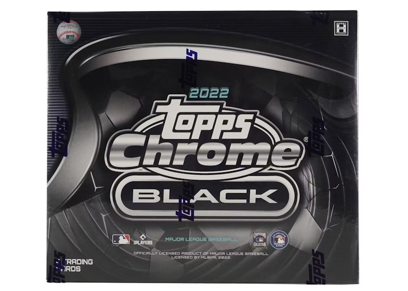 2022 Topps Chrome Black Baseball Hobby Box