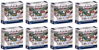 2022 Topps Chrome Logofractor Edition Baseball Box 8x Lot 2022 Topps Chrome Logofractor Edition Baseball Box 8x Lot
