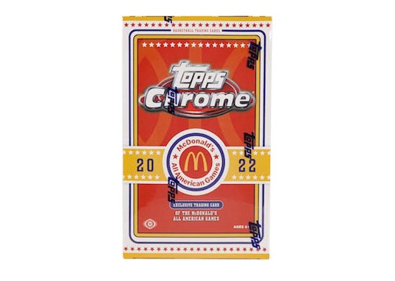 2022 Topps Chrome McDonald's All American Basketball Hobby Box