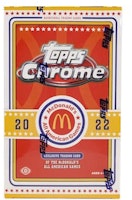 2022 Topps Chrome McDonald's All American Basketball Hobby Box 2022 Topps Chrome McDonald's All American Basketball Hobby Box
