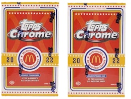 2022 Topps Chrome McDonald's All American Basketball Hobby Box 2x Lot 2022 Topps Chrome McDonald's All American Basketball Hobby Box 2x Lot