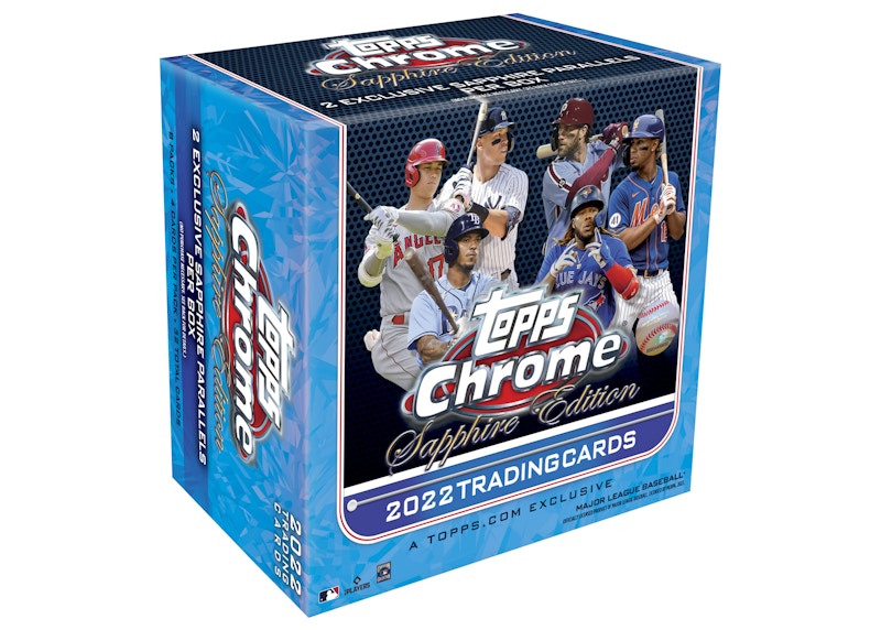 2022 Topps Chrome Sapphire Edition Baseball Box