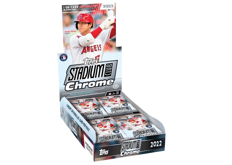 2022 Topps Chrome Stadium Club Baseball Hobby Box