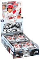 2022 Topps Chrome Stadium Club Baseball Hobby Box 2022 Topps Chrome Stadium Club Baseball Hobby Box